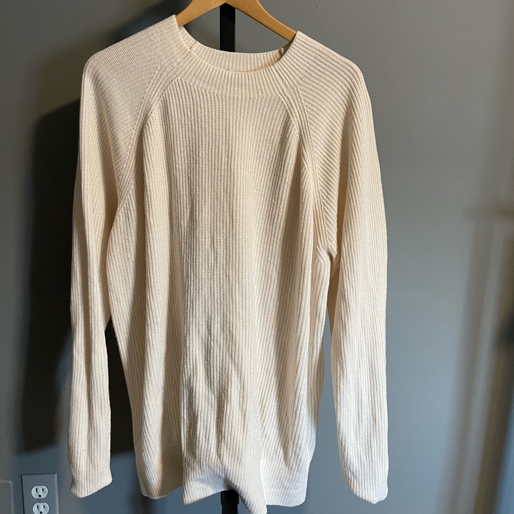 COPY - Uniqlo- XXL Cream mock neck sweater